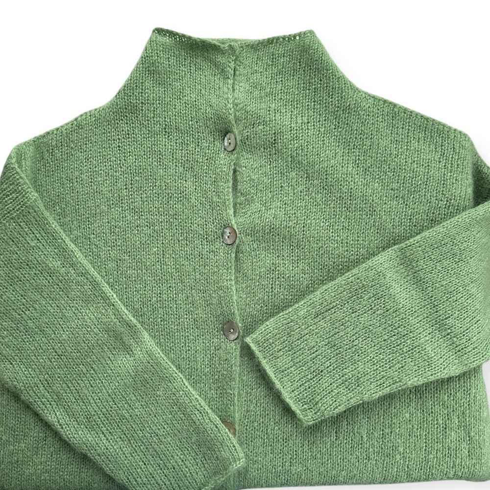 Margaret O’Leary • Kid Mohair Handknit Cardigan - Picture 8 of 12